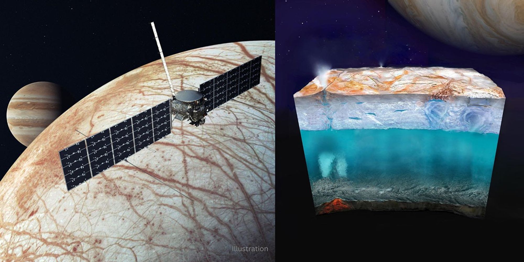 Europa Clipper Illustration