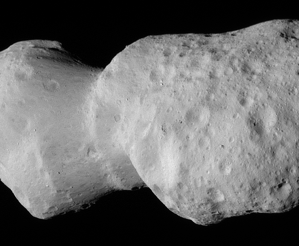 The asteroid Donaldjohanson as seen by the Lucy Long-Range Reconnaissance Imager (L’LORRI).
